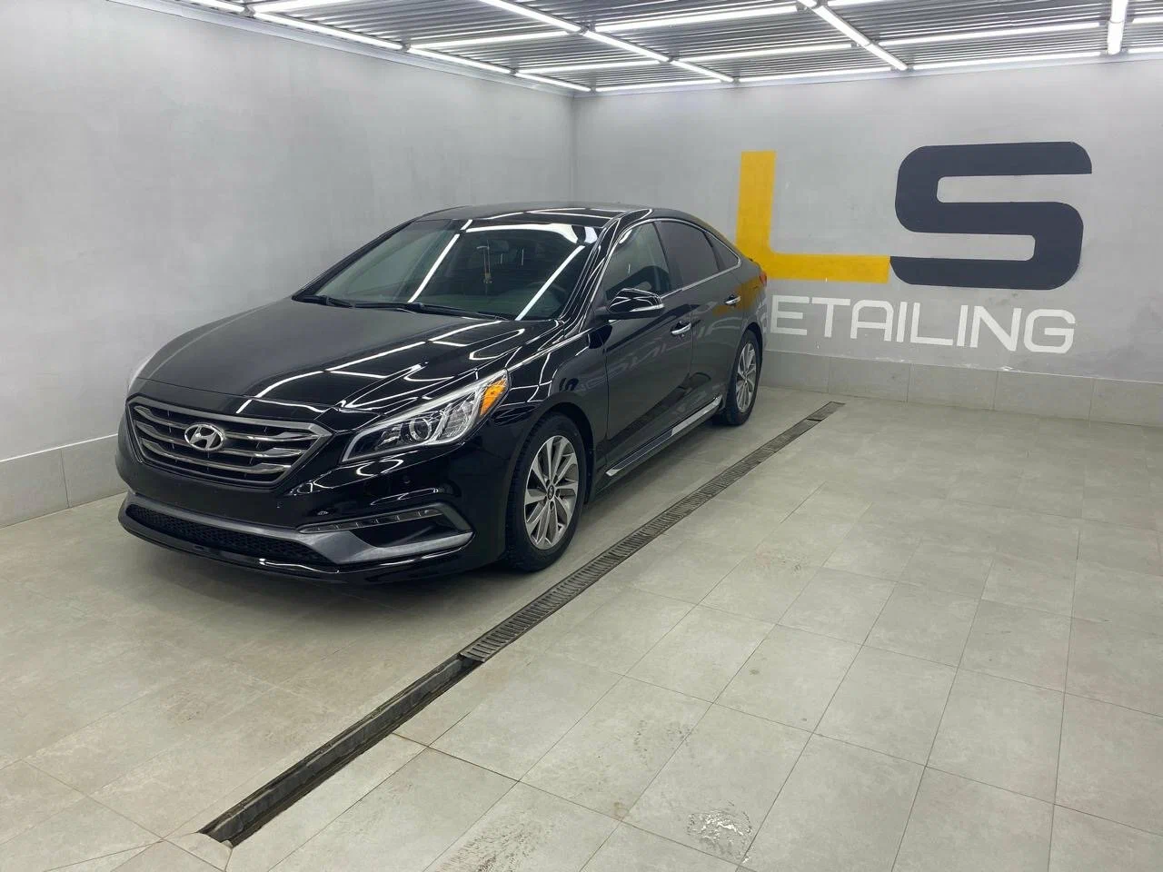 Hyundai Sonata после детейлинга